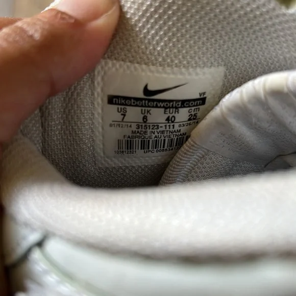 Custom bling Nike Air Force ones high top size mens 7 - Picture 8 of 8